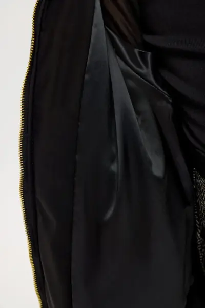 Куртка - бомбер со съемным воротником, на синтепоне — изображение 12