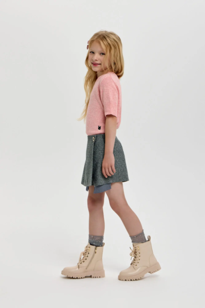 Юбка-шорты со стразами — изображение 7