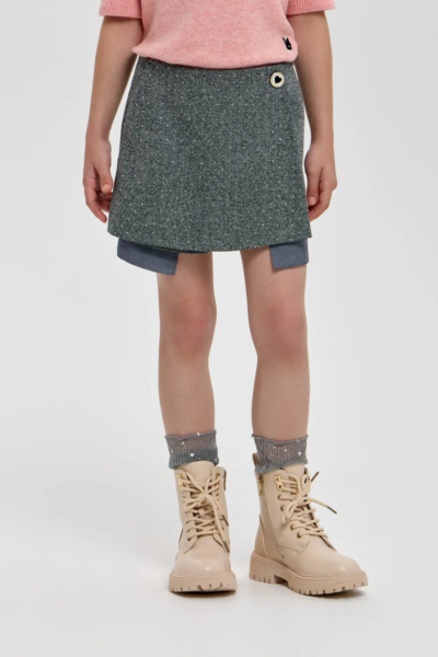 Юбка-шорты со стразами — изображение 3