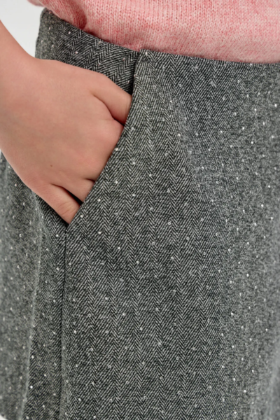 Юбка-шорты со стразами — изображение 12