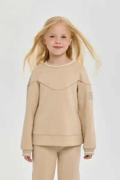 Костюм трикотажный (свитшот, брюки) — изображение 7