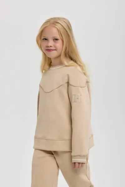 Костюм трикотажный (свитшот, брюки) — изображение 8