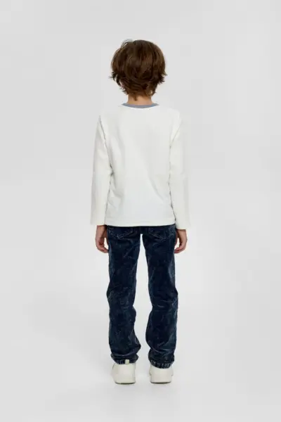 Брюки вельветовые с эффектом "варки" — изображение 8