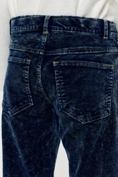 Брюки вельветовые с эффектом "варки" — изображение 10