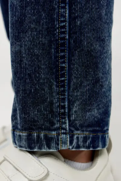 Брюки вельветовые с эффектом "варки" — изображение 11