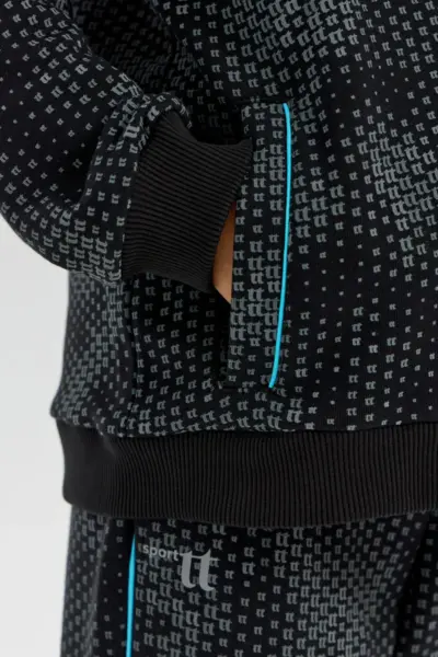 Бомбер спортивный с принтом — изображение 18