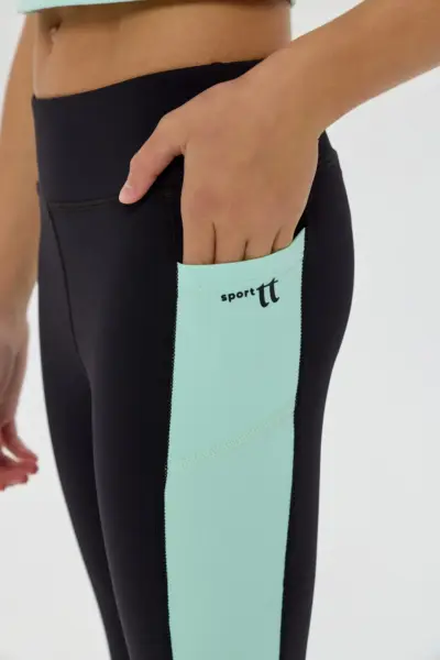 Леггинсы спортивные с карманами — изображение 8
