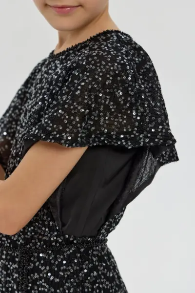 Комбинезон нарядный с пайетками — изображение 7