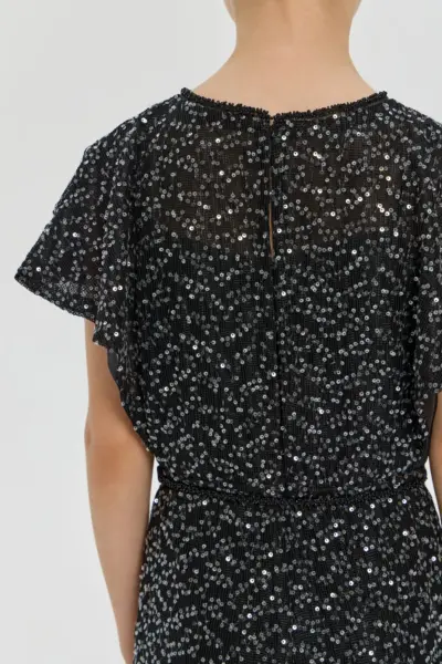 Комбинезон нарядный с пайетками — изображение 8