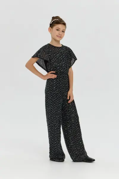 Комбинезон нарядный с пайетками — изображение 3