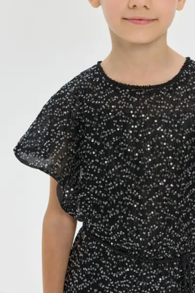 Комбинезон нарядный с пайетками — изображение 9