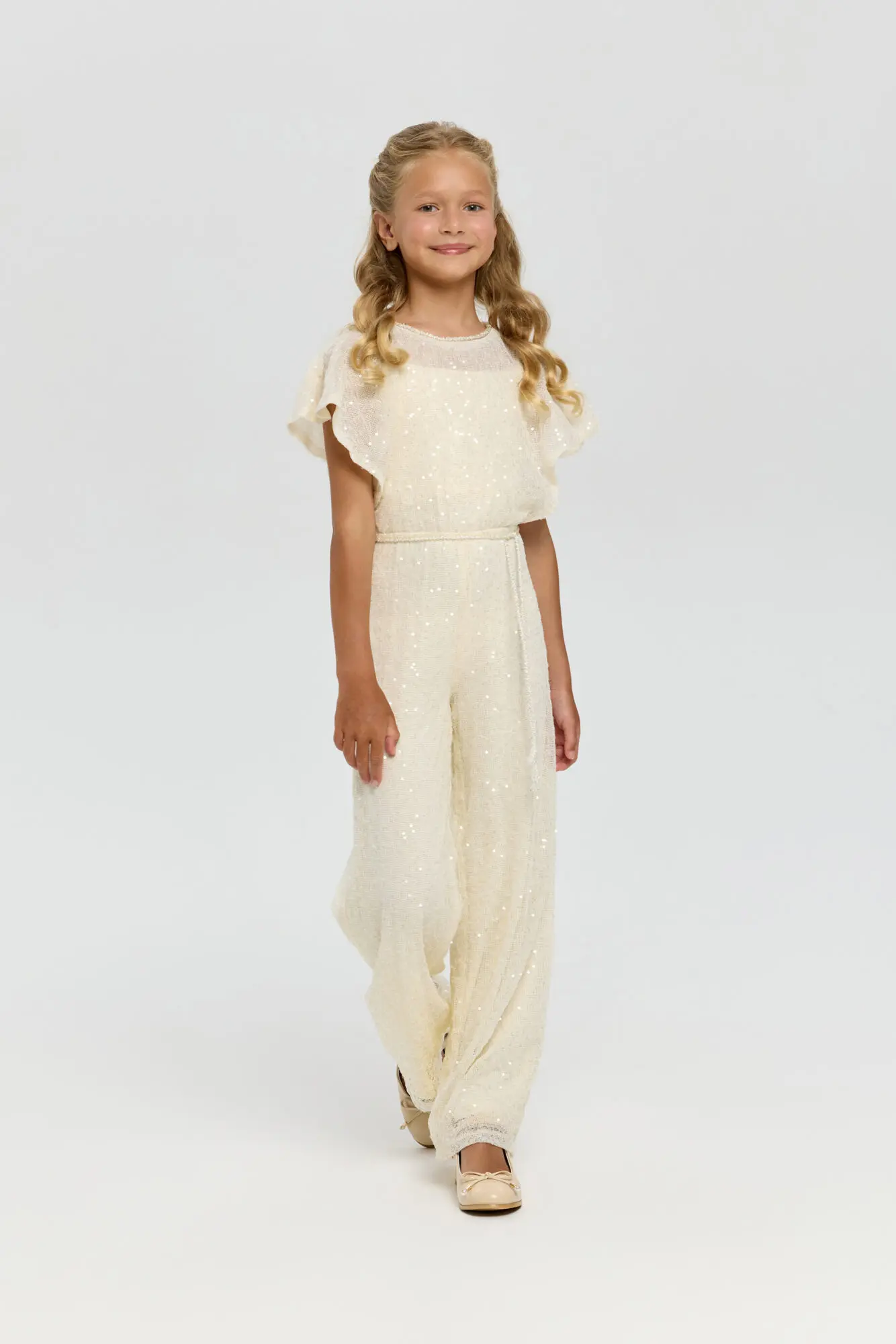 1831.43 (2) Комбинезон нарядный с пайетками — изображение 1