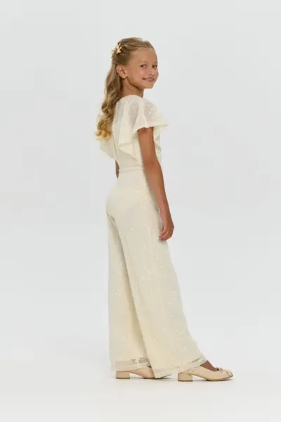 Комбинезон нарядный с пайетками — изображение 4