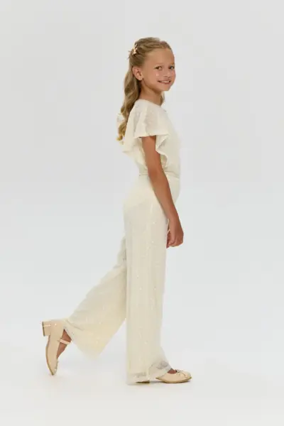 Комбинезон нарядный с пайетками — изображение 3