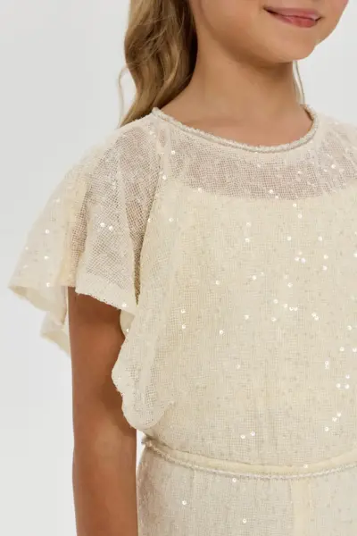 Комбинезон нарядный с пайетками — изображение 10