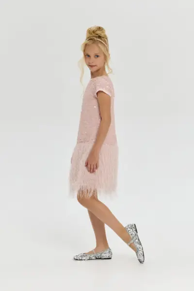 Платье нарядное с пайетками — изображение 3