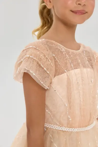 Платье нарядное с пайетками — изображение 7