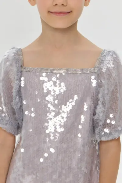 Платье нарядное с пайетками — изображение 4