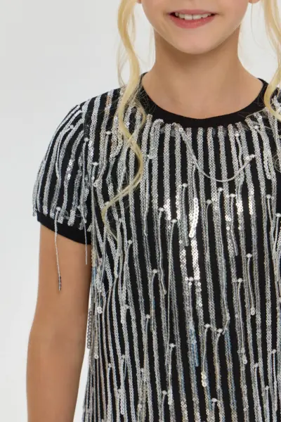 Платье нарядное с пайетками — изображение 5