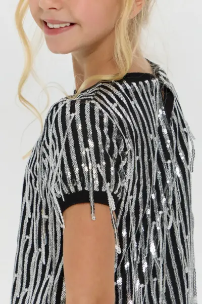 Платье нарядное с пайетками — изображение 6