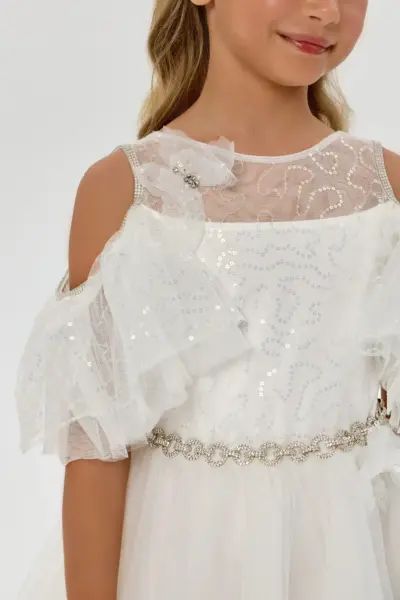 Платье с пышными рукавами — изображение 8