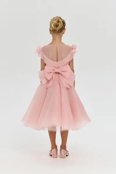 Платье нарядное с розами — изображение 7