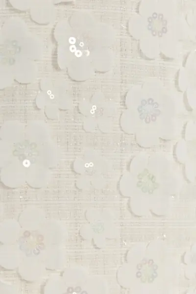 Платье с объемными цветами и пайетками — изображение 7