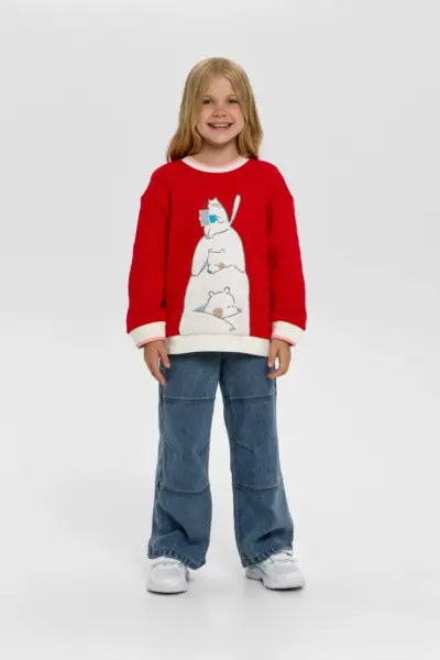 Свитшот с объемным декором — изображение 5