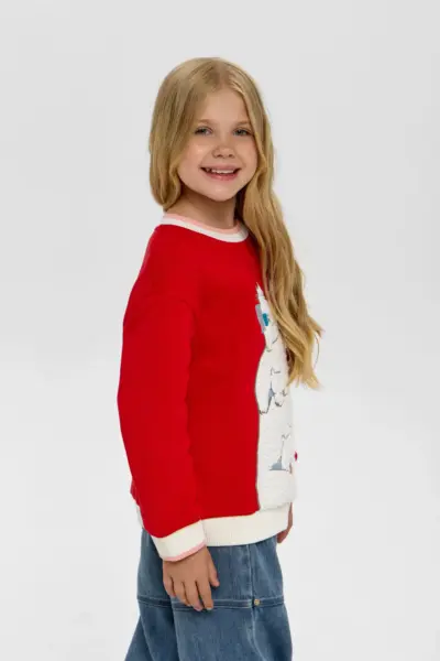 Свитшот с объемным декором — изображение 3