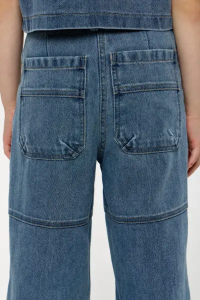 Брюки мягкие из джинсы — изображение 10