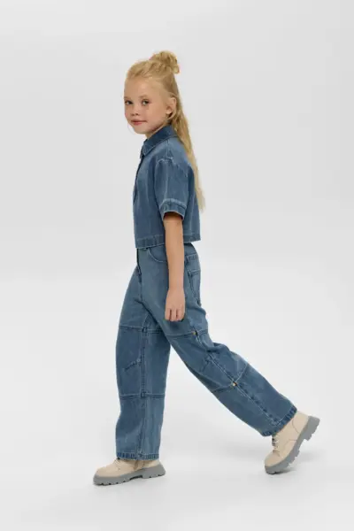 Брюки мягкие из джинсы — изображение 5