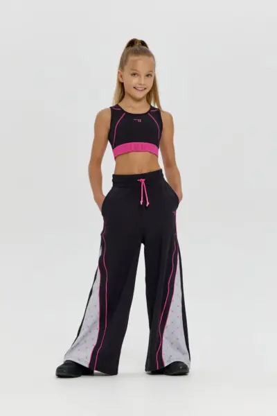 Топ спортивный с фактурной резинкой — изображение 4