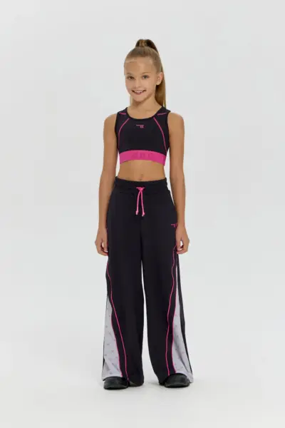 Топ спортивный с фактурной резинкой — изображение 7