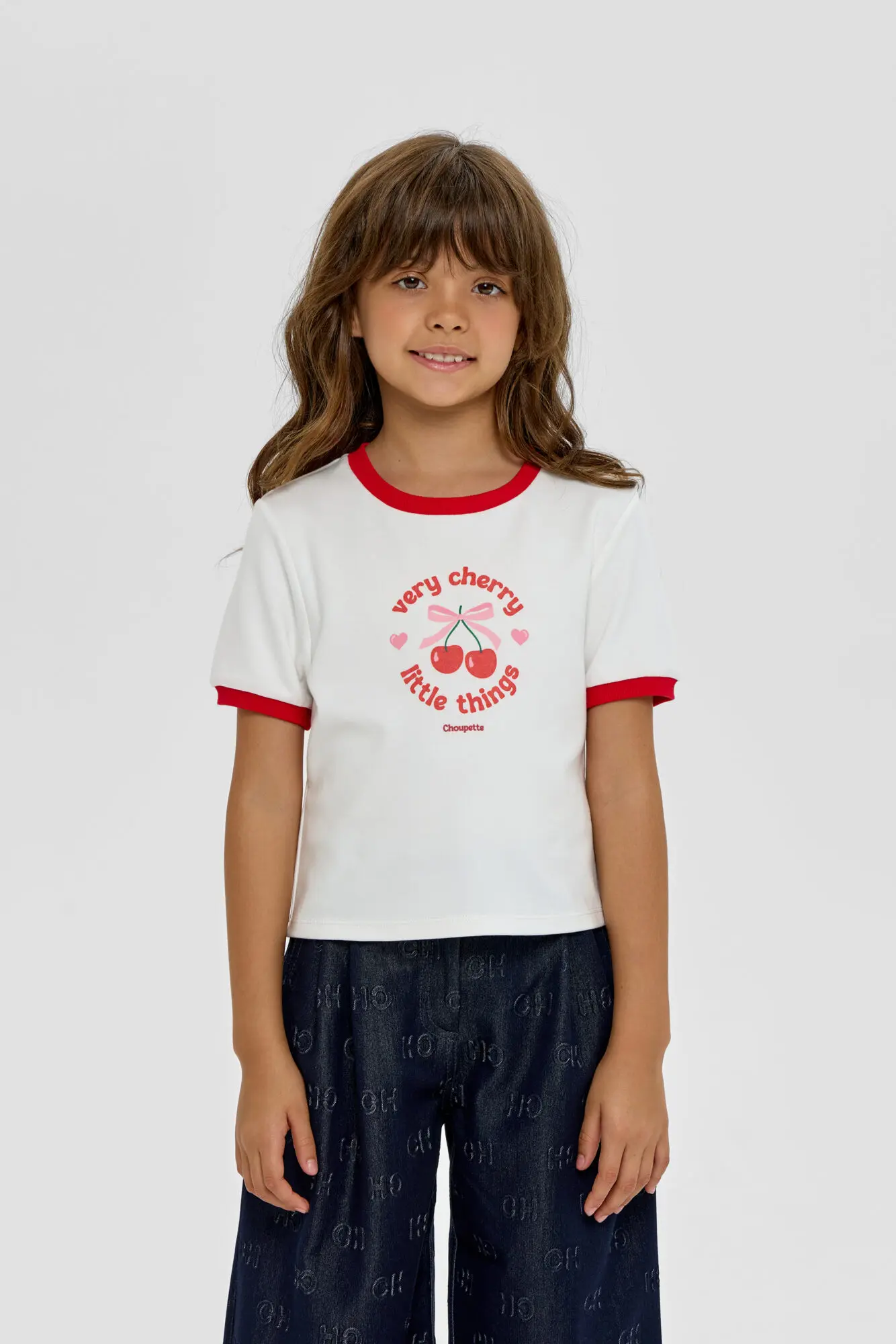 26.132 (1) Футболка с принтом укороченная — изображение 1