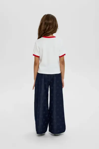 Футболка с принтом укороченная — изображение 6