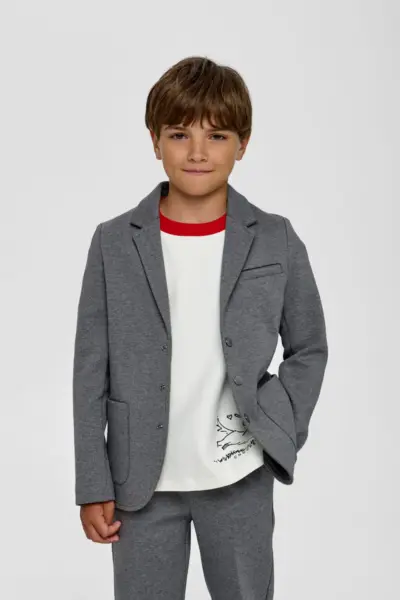 Пиджак на кнопках "неопрен" — изображение 4