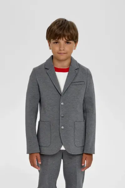 Пиджак на кнопках "неопрен" — изображение 3