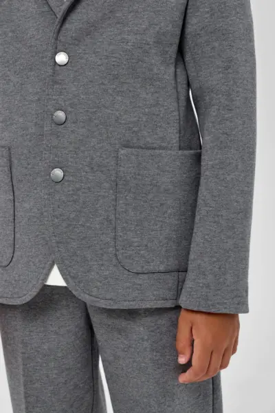 Пиджак на кнопках "неопрен" — изображение 13