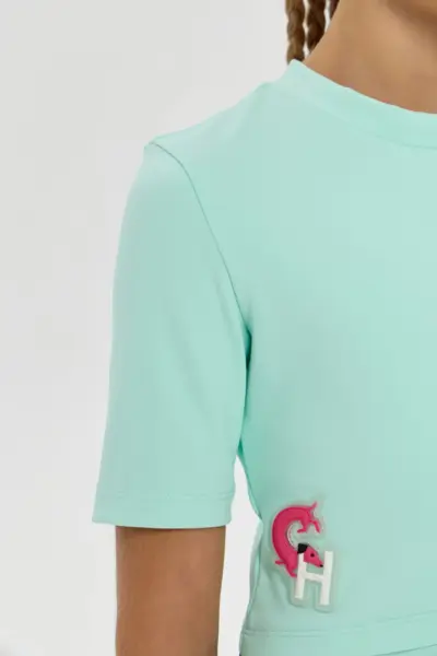 Футболка спортивная укороченная — изображение 10