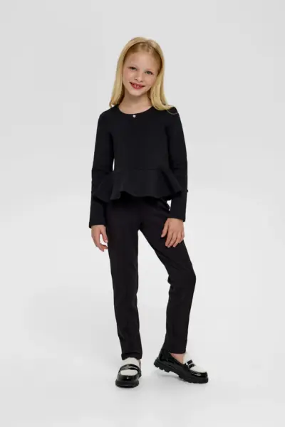 Лонгслив с баской — изображение 4