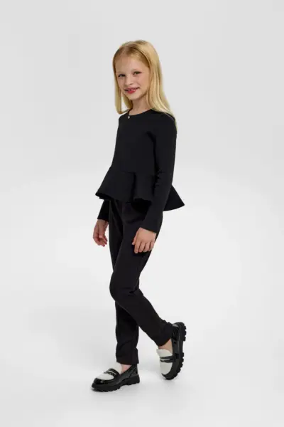 Лонгслив с баской — изображение 5