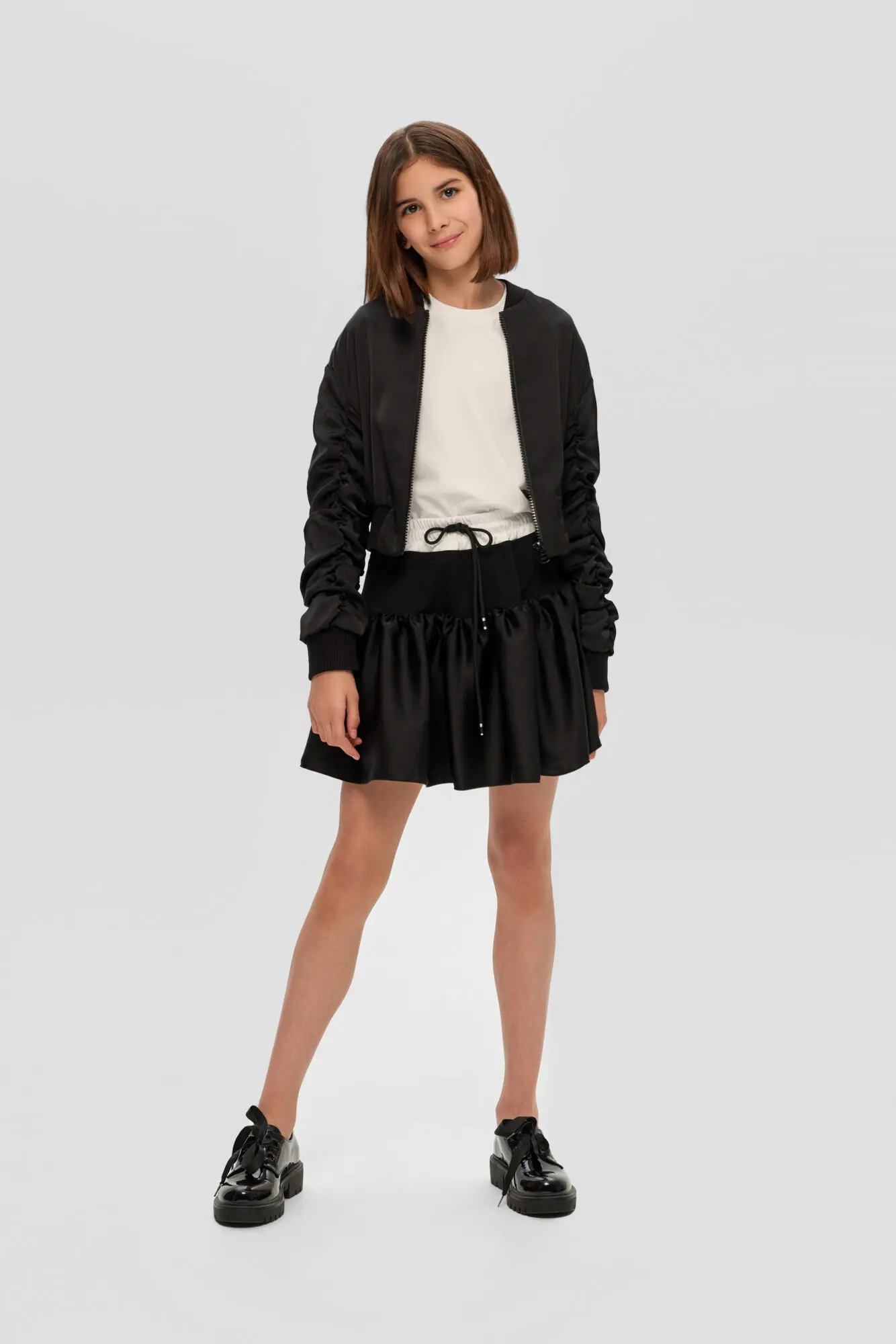 1796.43 (1) Юбка-шорты на резинке — изображение 1