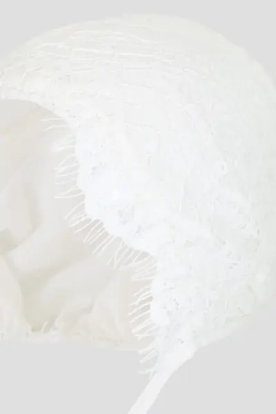 Крестильное платье в комплекте с шапочкой — изображение 9