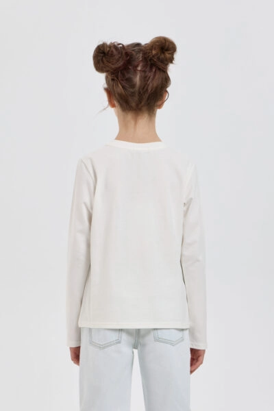 Лонгслив с принтом — изображение 3