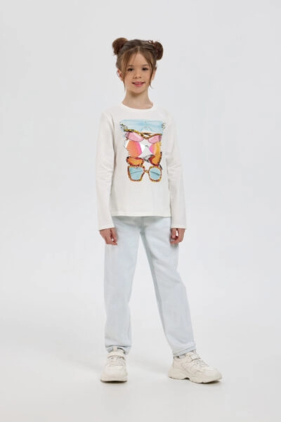 Лонгслив с принтом — изображение 7