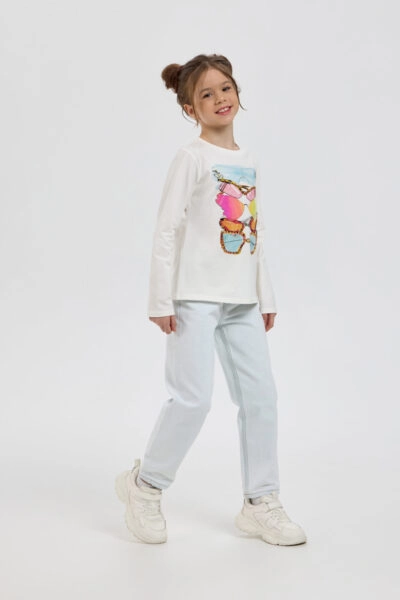 Лонгслив с принтом — изображение 5