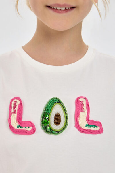 Футболка с объемным декором — изображение 10