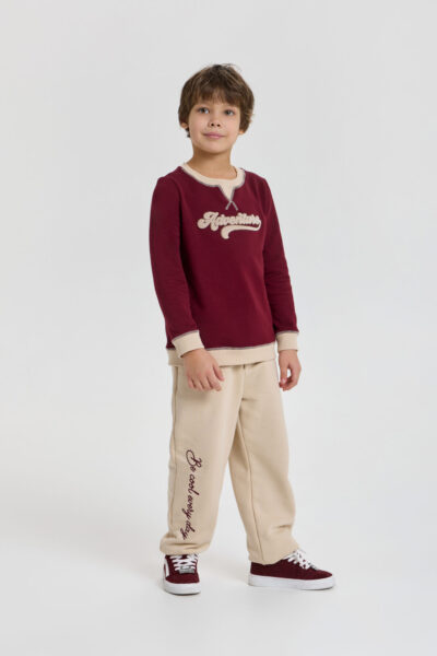 Джемпер комбинированный с декором — изображение 5