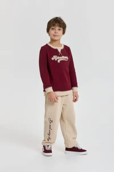 Джемпер комбинированный с декором — изображение 5