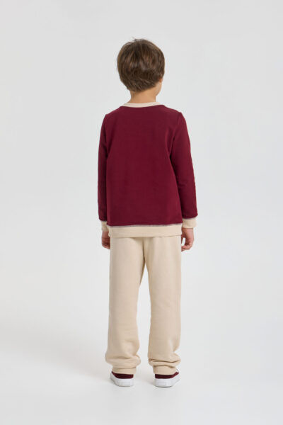 Джемпер комбинированный с декором — изображение 7